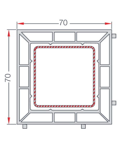  70x70 KUTU PROFİLİ