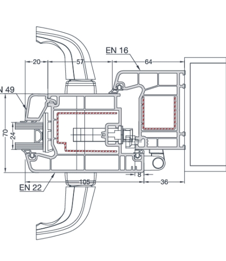 KASA - DIŞA AÇILIM  KAPI KANAT UYGULAMASI
