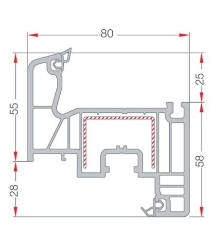 PENCERE KANAT PROFİLİ