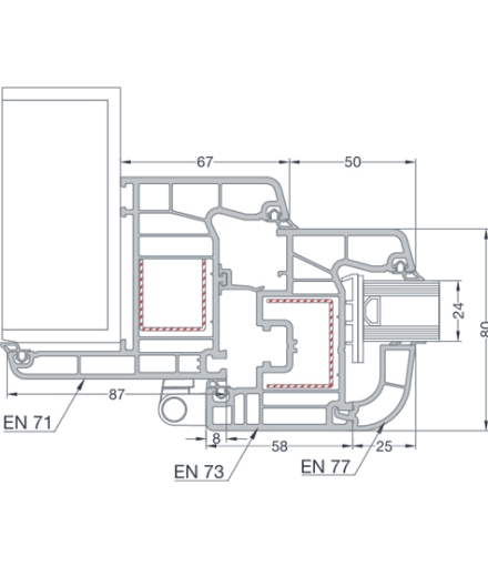  PERVAZLI KASA - PENCERE KANAT UYGULAMASI