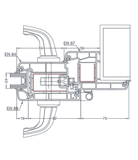  PERVAZLI KASA - KAPI KANAT UYGULAMASI