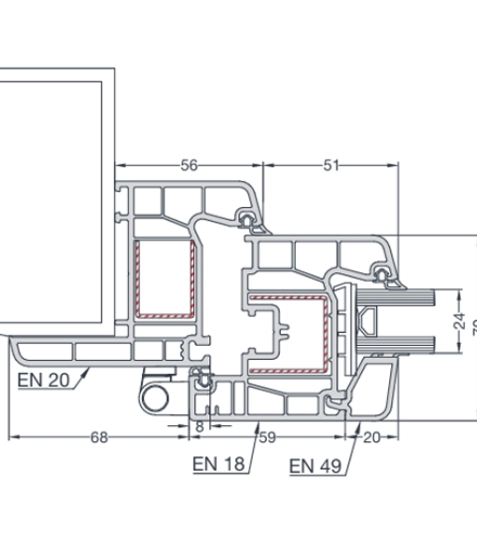  PERVAZLI KASA - PENCERE KANAT UYGULAMASI