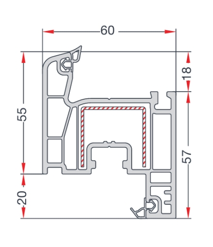 PENCERE KANAT PROFİLİ