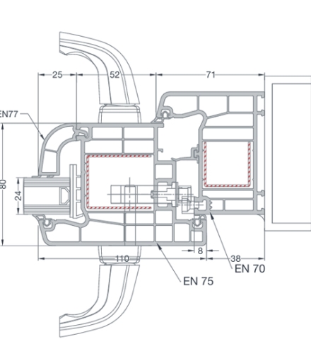  KASA - DIŞA AÇILIM KAPI KANAT UYGULAMASI
