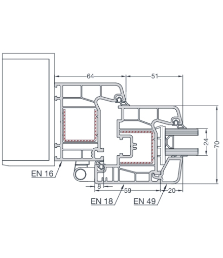  KASA - PENCERE KANAT UYGULAMASI